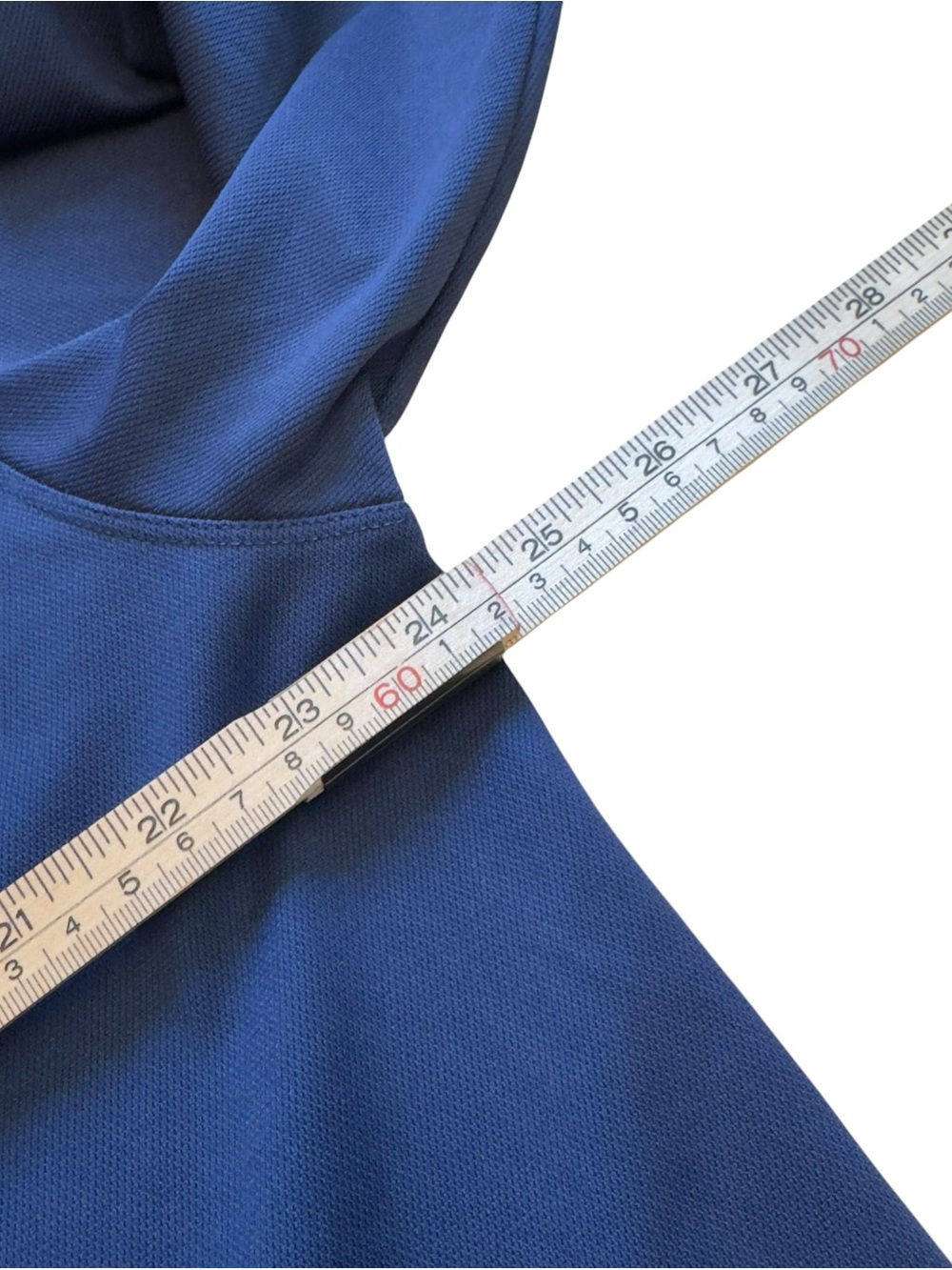 Nike Golf Dri Fit Blue Long Sleeve Wicking Polo Shirt Graco Logo Mens XXL in EUC - Picture 9 of 9